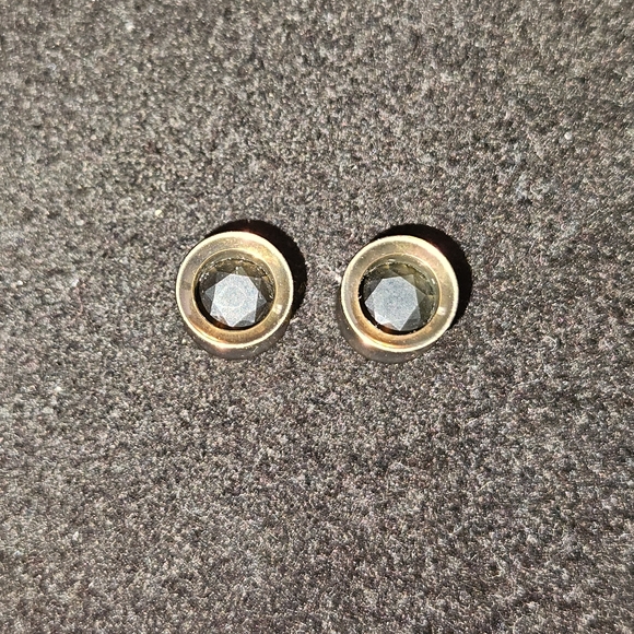 Anatometal Titanium Floating Stone Eyelet Tunnel 0g Pair - Picture 5 of 6